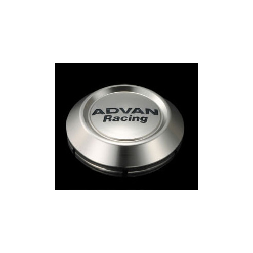 Advan Racing Center Cap 63mm 63mm Low Light Brownish Silver