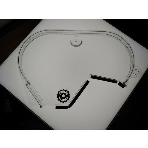 ZAKLEE Clear Timing Belt Cover FOR Dodge SRT4 EDV/EDT Clear Cam Gear Cover