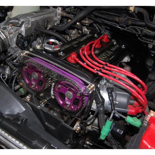 ZAKLEE CLEAR CAM COVER FOR TOYOTA 4AG RWD (INLINE)