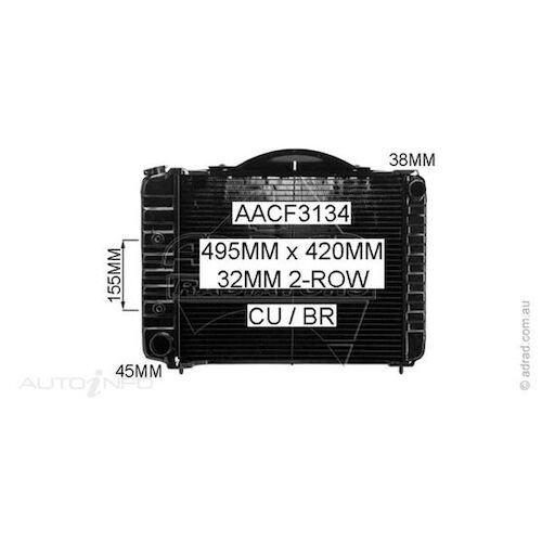 Adrad Radiator - AACF3134