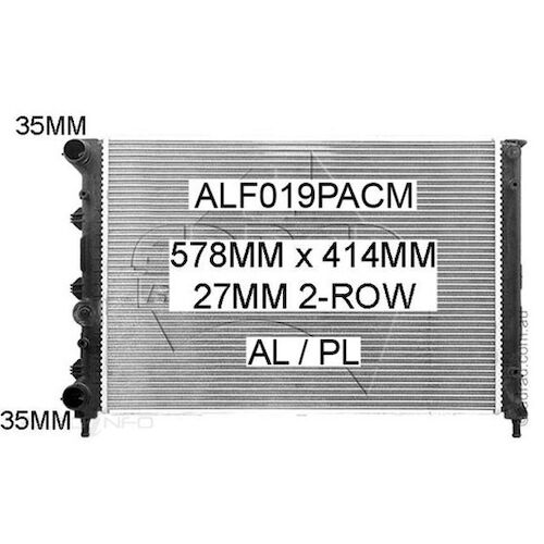 Adrad Radiator - ALF019PACM