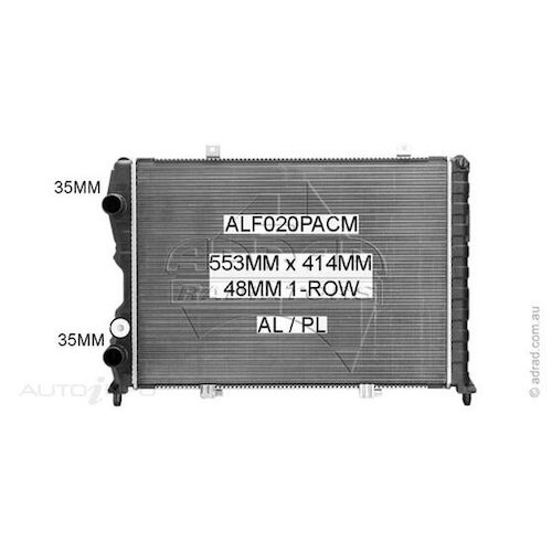 Adrad Radiator - ALF020PACM