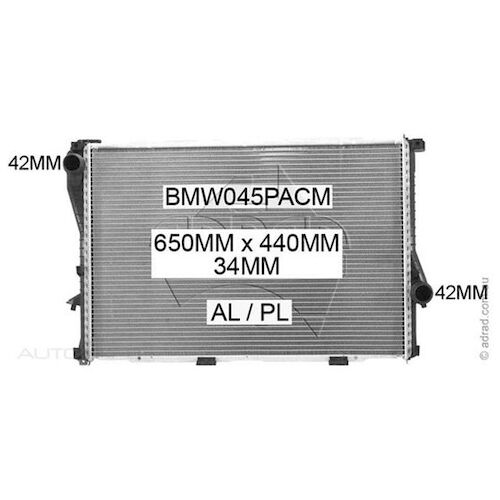 Adrad Radiator - BMW045PACM
