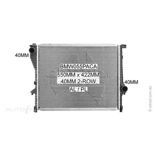 Adrad Radiator - BMW055PACA