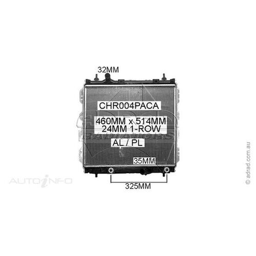 Adrad Radiator - CHR004PACA
