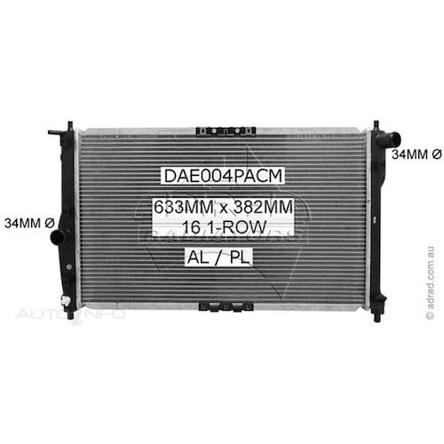 Adrad Radiator - DAE004PACM