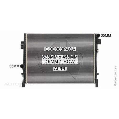 Adrad Radiator - DOD003PACA