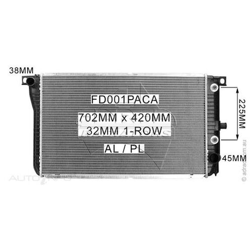 Adrad Radiator - FD001PACA