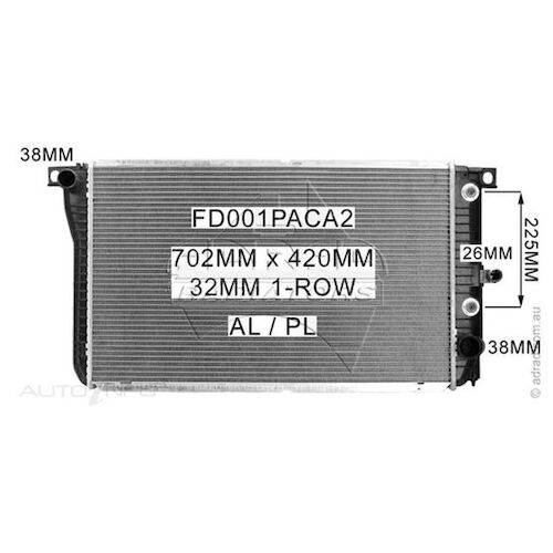 Adrad Radiator - FD001PACA2