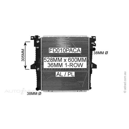Adrad Radiator - FD010PACA