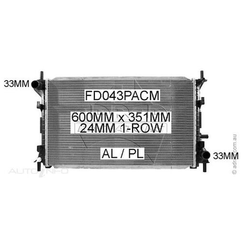 Adrad Radiator - FD043PACM