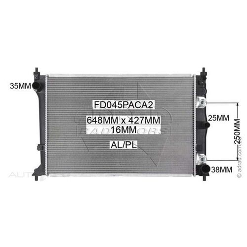 Adrad Radiator - FD045PACA2