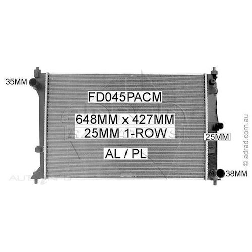Adrad Radiator - FD045PACM