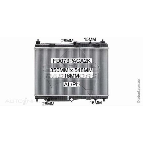 Adrad Radiator - FD073PACA2K