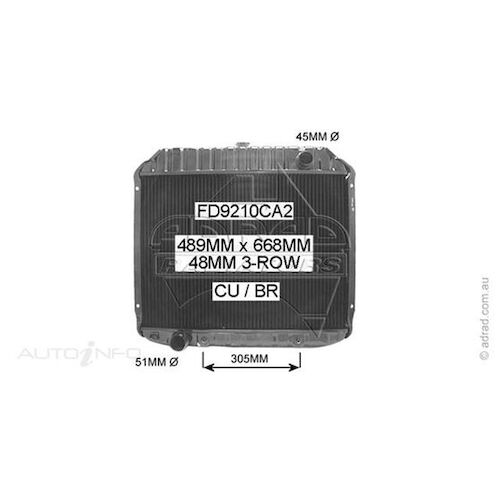Adrad Radiator - FD9210CA2