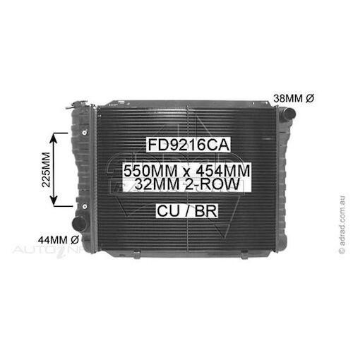 Adrad Radiator - FD9216CA