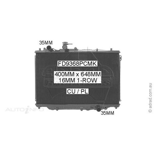 Adrad Radiator - FD9368PCMK