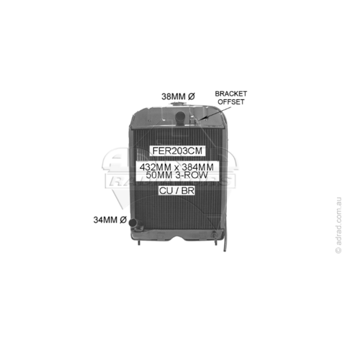 Adrad Radiator - FER203CM