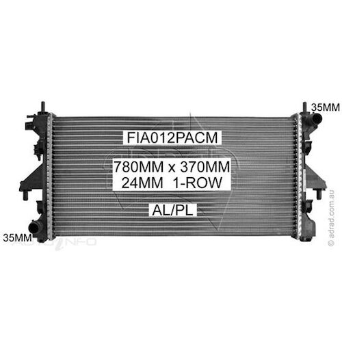 Adrad Radiator - FIA012PACM