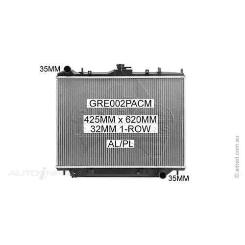 Adrad Radiator - GRE002PACM