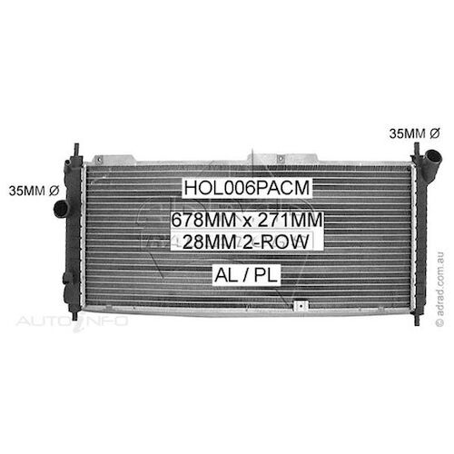 Adrad Radiator - HOL006PACM