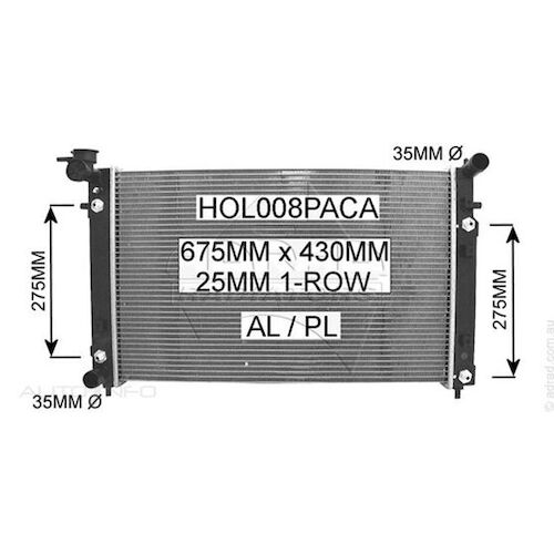 Adrad Radiator - HOL008PACA