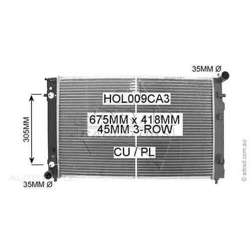 Adrad Radiator - HOL009CA3