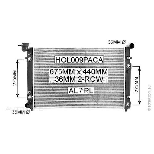 Adrad Radiator - HOL009PACA