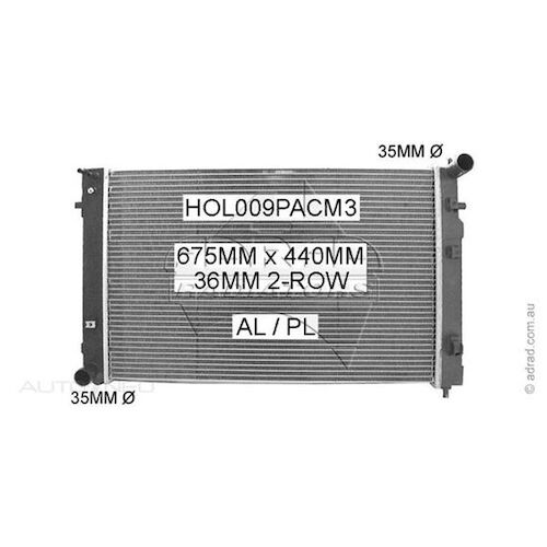 Adrad Radiator - HOL009PACM3