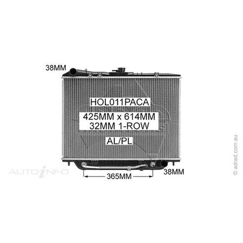 Adrad Radiator - HOL011PACA