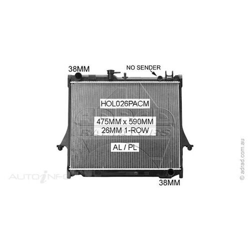 Adrad Radiator - HOL026PACM