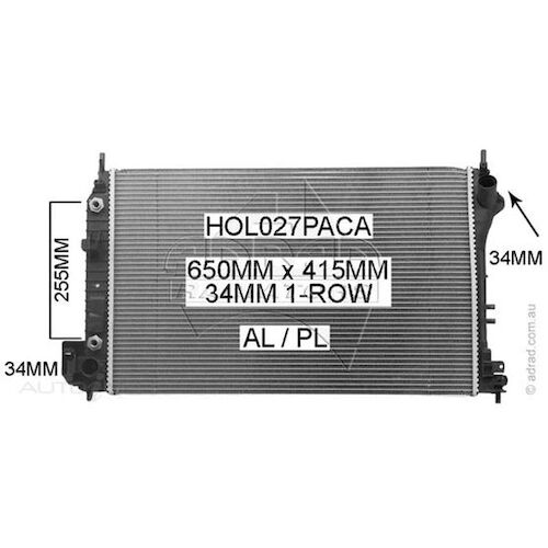 Adrad Radiator - HOL027PACA