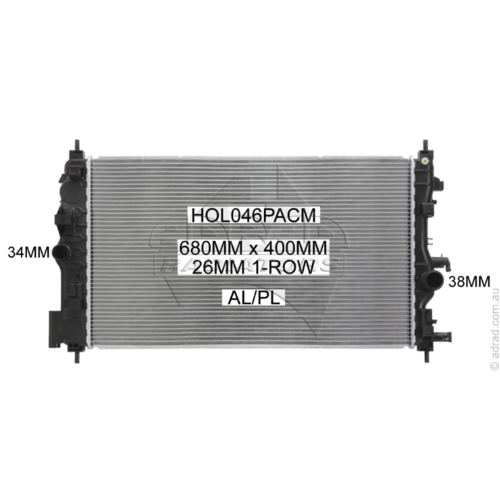 Adrad Radiator - HOL046PACM