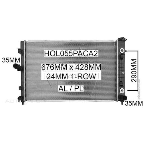 Adrad Radiator - HOL055PACA2
