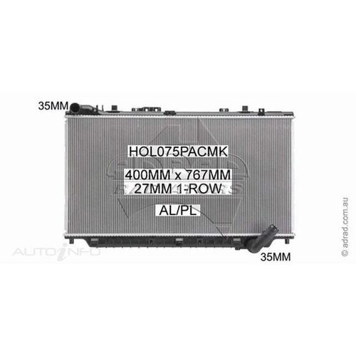 Adrad Radiator - HOL075PACMK