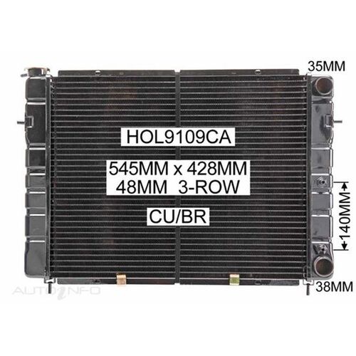 Adrad Radiator - HOL9109CA