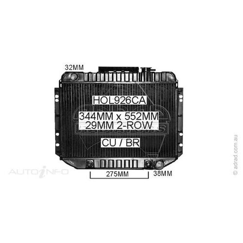 Adrad Radiator - HOL926CA