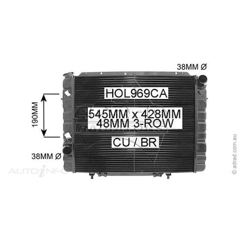 Adrad Radiator - HOL969CA