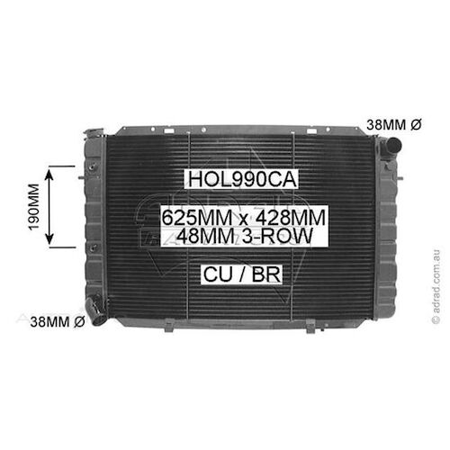Adrad Radiator - HOL990CA