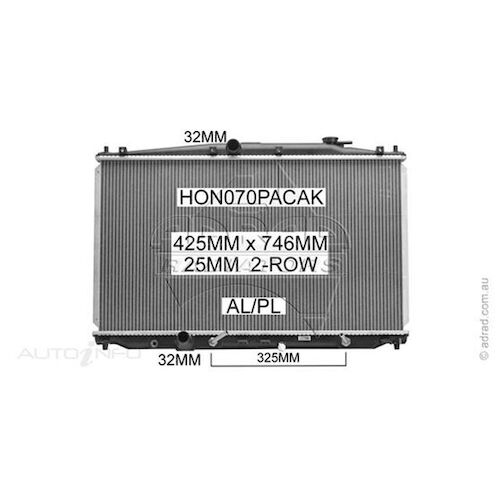 Adrad Radiator - HON070PACAK