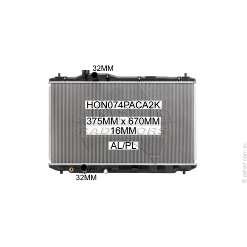Adrad Radiator - HON074PACA2K
