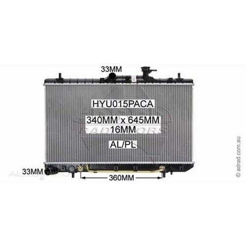 Adrad Radiator - HYU015PACA