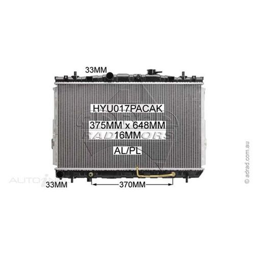 Adrad Radiator - HYU017PACAK
