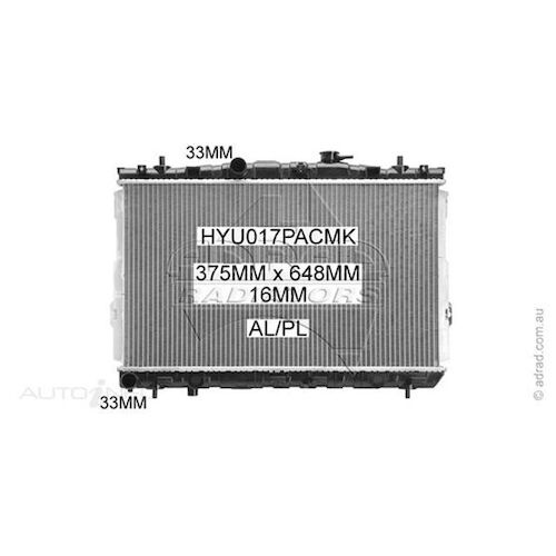 Adrad Radiator - HYU017PACMK