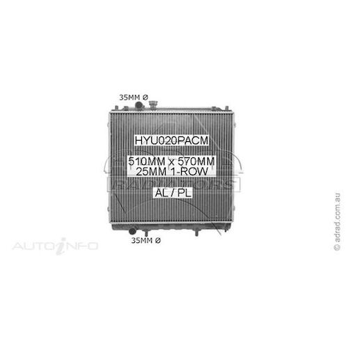 Adrad Radiator - HYU020PACM