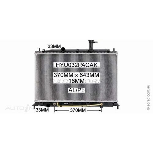 Adrad Radiator - HYU032PACAK