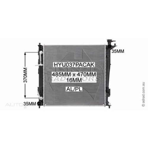 Adrad Radiator - HYU037PACAK