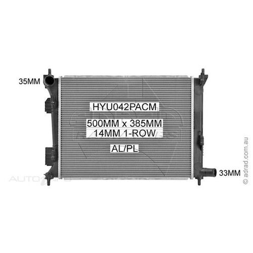 Adrad Radiator - HYU042PACM
