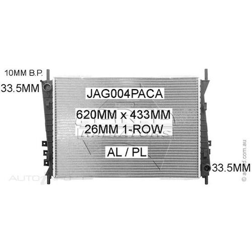 Adrad Radiator - JAG004PACA