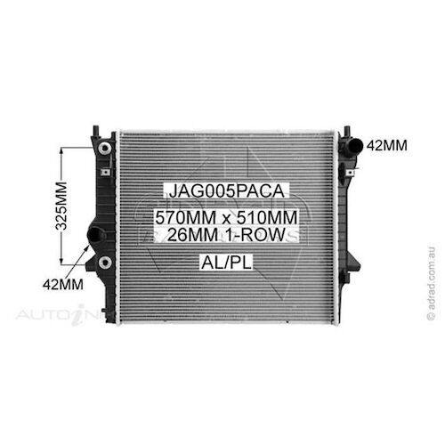 Adrad Radiator - JAG005PACA